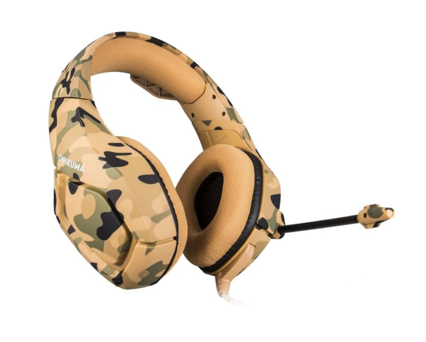 Camouflage Wired Gaming Headset for PS4 and PC