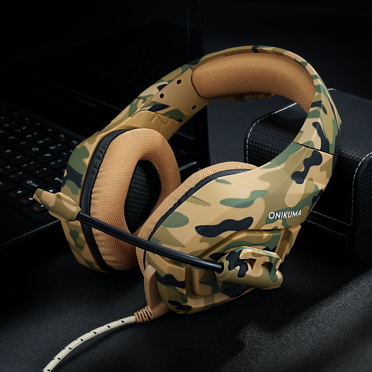 Camouflage Wired Gaming Headset for PS4 and PC