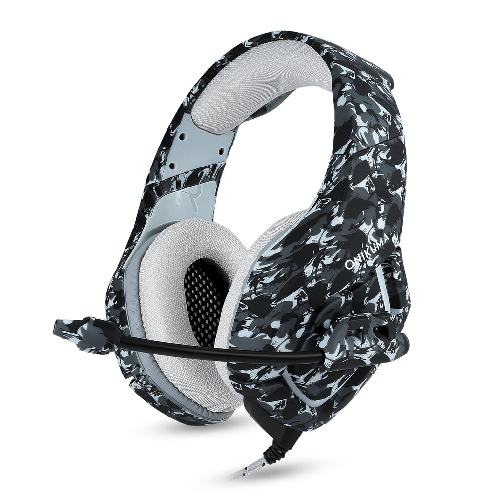 Camouflage Wired Gaming Headset for PS4 and PC